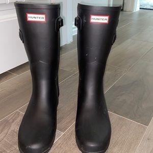 Hunter Boots-size 8 barely worn